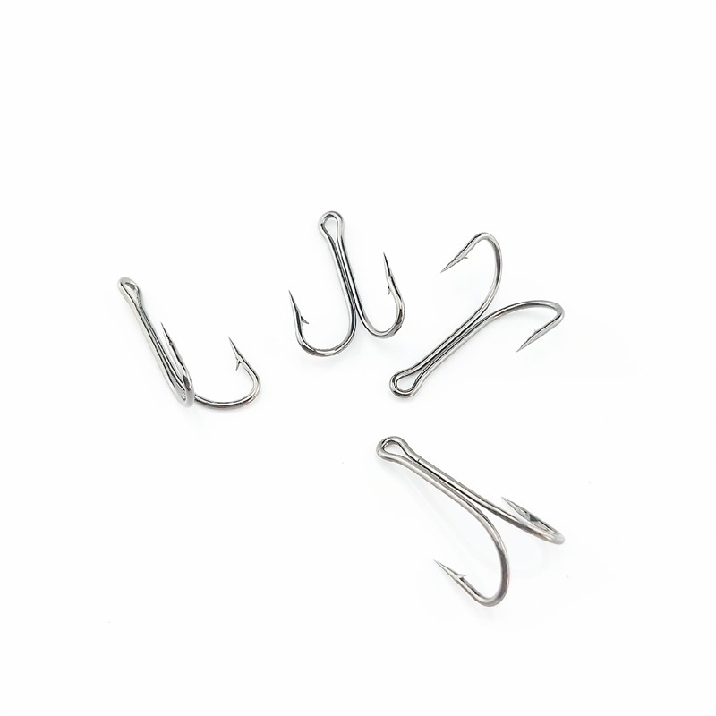 Fishing Hook Barbless - 5 or 10 stks/partij Dubbele Vishaak
