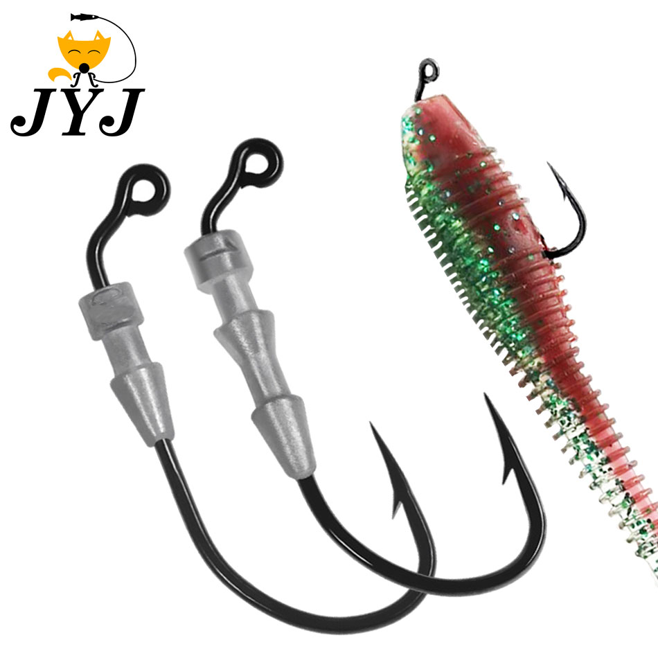 Fishing Hook Barbless - WODJYJ 10 stuks 0.6g 1g vissende