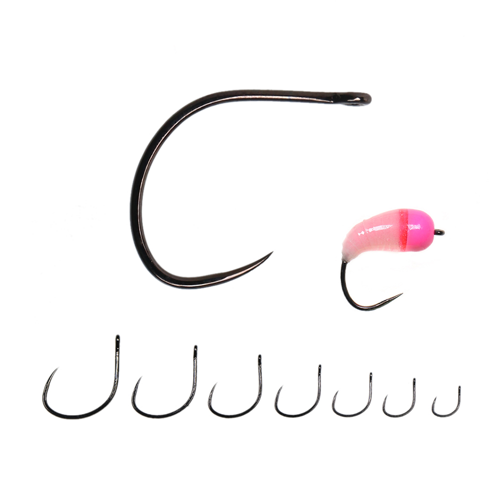 Fishing Hook Barbless - 50 stuks # 8～ # 20