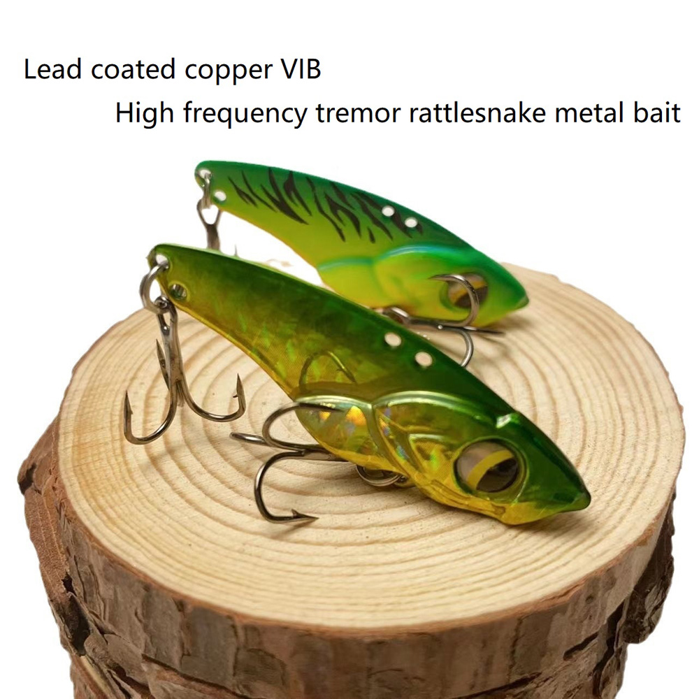 Fishing Hook Treble - 1 Stuks Metalen Vib Spinner Visaas