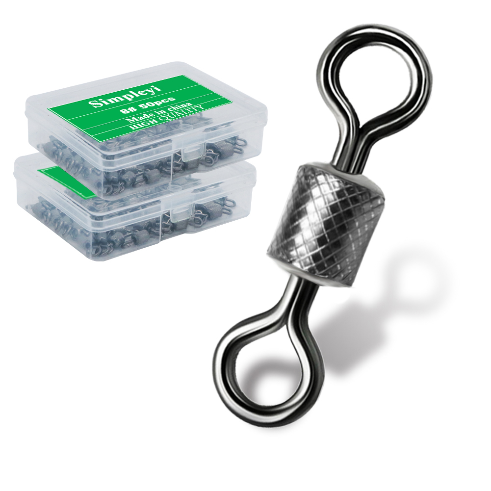 Fishing Hook Circle - 50-100 Stks/doos Vissen Swivel 4 #-14