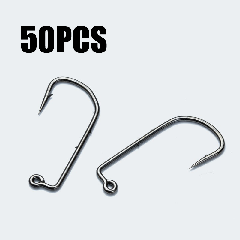 Fishing Hook Barbless - 50 Stuks 90 Graden Jig Vliegenhaken