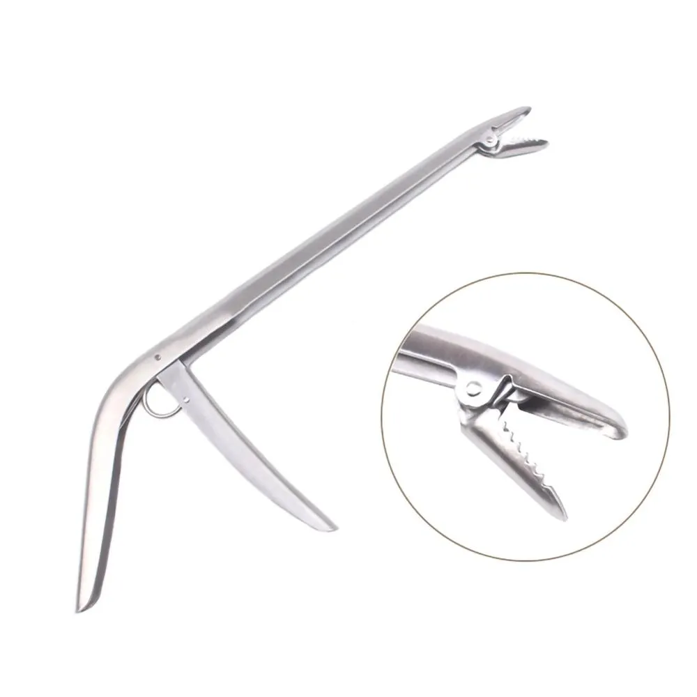 Fishing Hook Remover - SANLIKE roestvrijstalen vislipgrijper Multifunctionele haakverwijderaar Afneembare