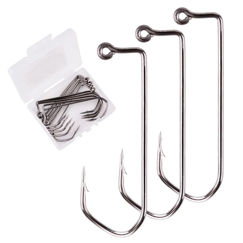 Fishing Hook Circle - 10 stks Offset Sport Cirkel Vishaak