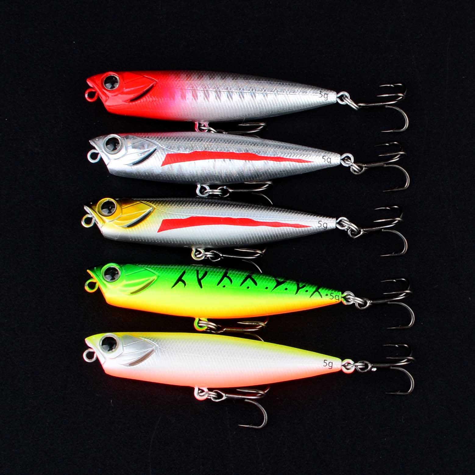 Fishing Hook Treble - 1pc 5g 10g 14g Topwater Popper