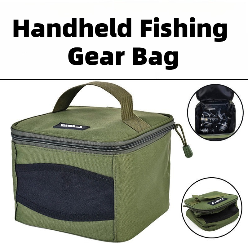 Fishing Hook Size - Oxford stoffen visgerei tas met grote