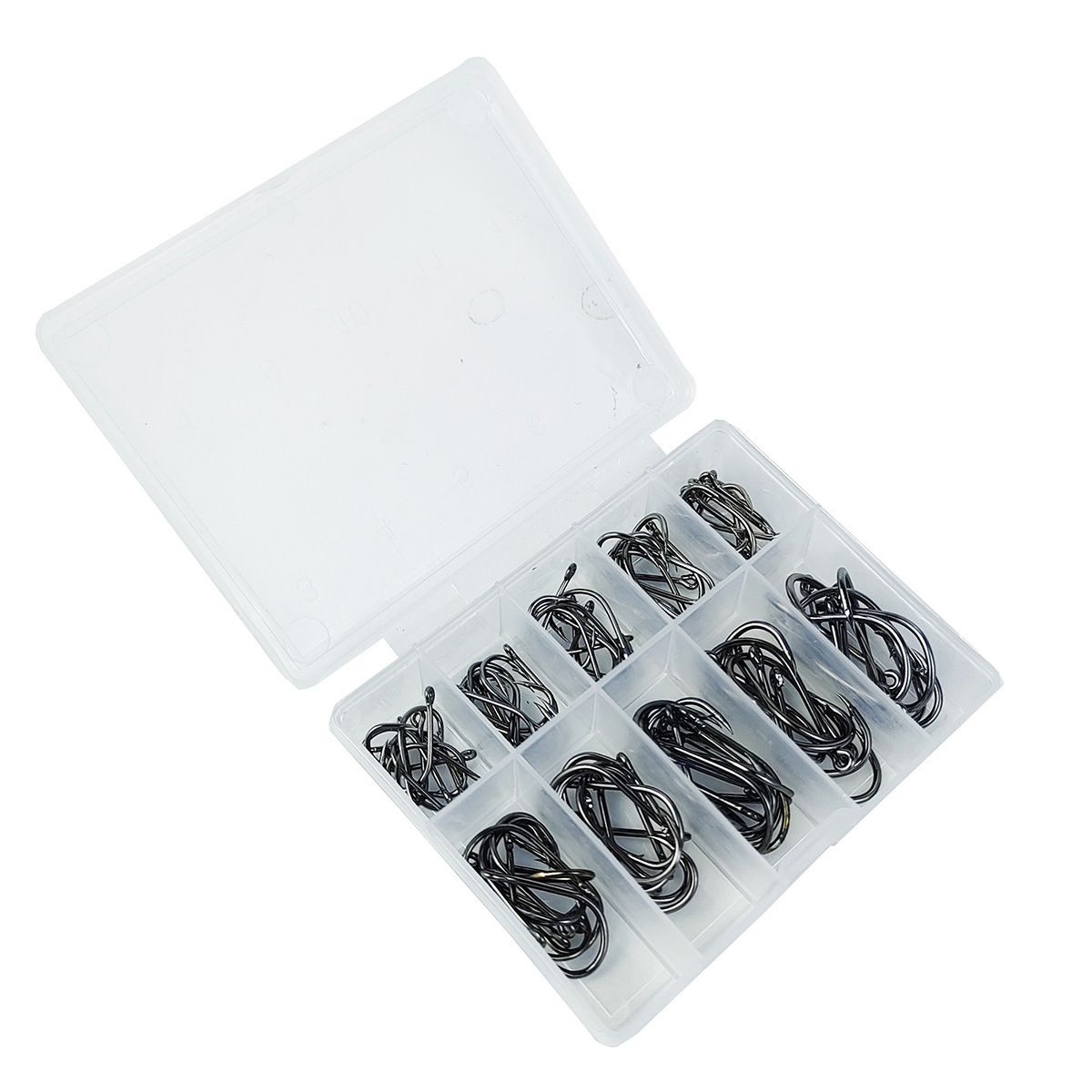 100 stks/doos # 3~ # 12 stalen - Fishing Hook Circle recensie en prijs