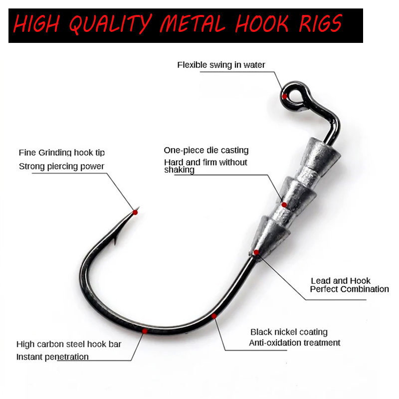 WODJYJ 10 stuks 0.6g 1g vissen - Fishing Hook Barbless recensie en prijs