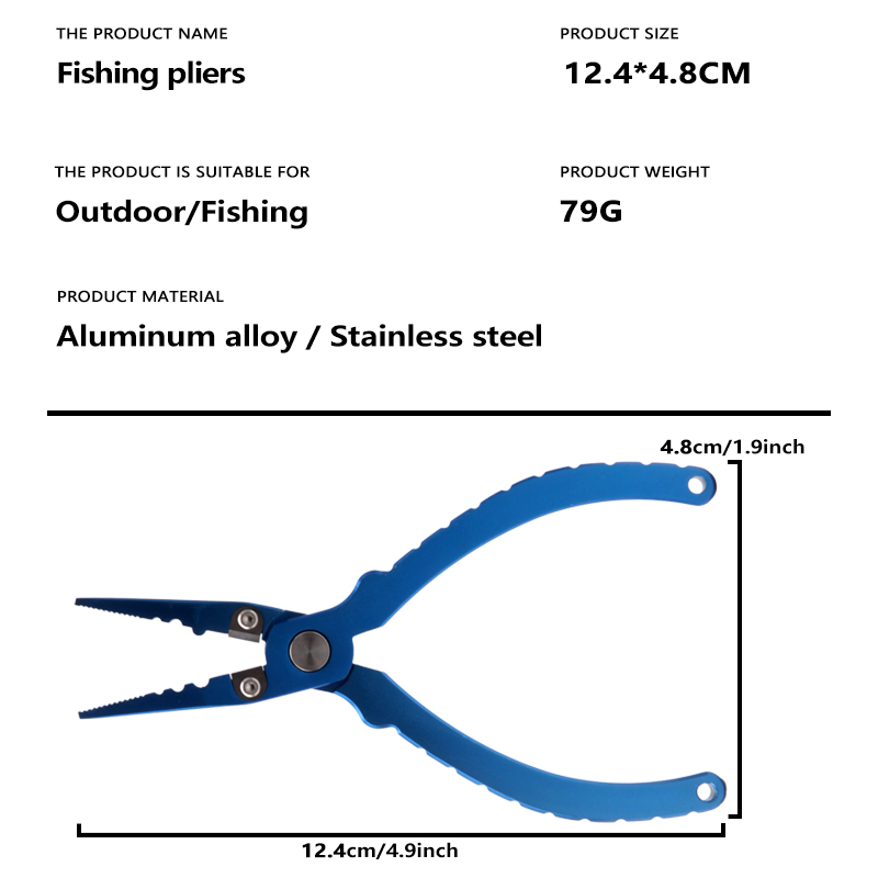 Visserijtang, Ultralichte Alum - Fishing Hook Remover recensie en prijs