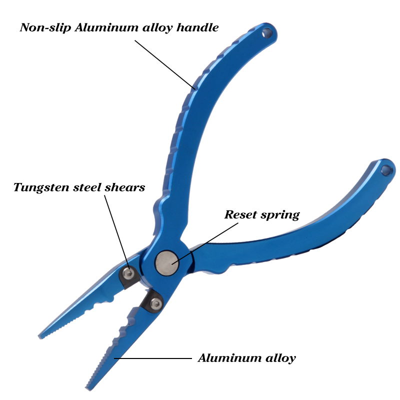 Visserijtang, Ultralichte Alum - Fishing Hook Remover recensie en prijs