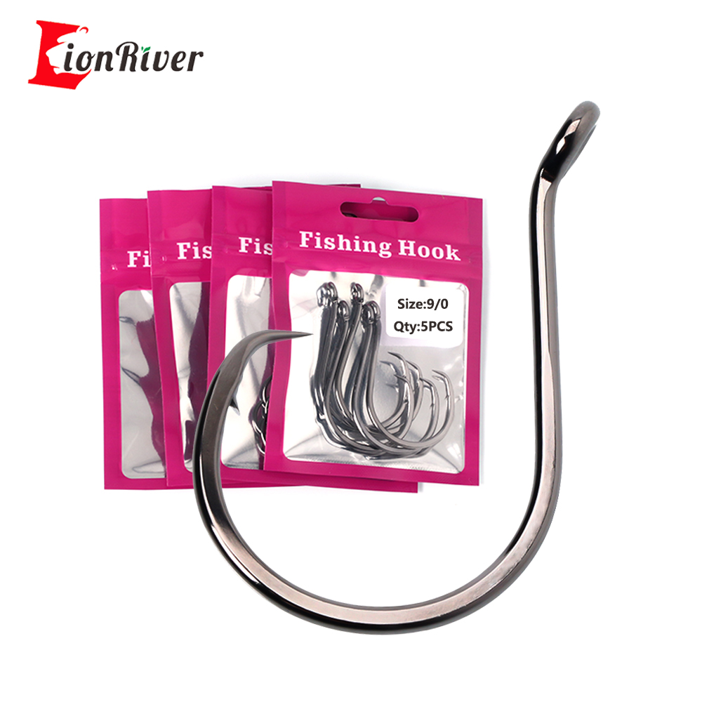 Lionriver Zwart Nikkel Zware C - Fishing Hook Circle recensie en prijs