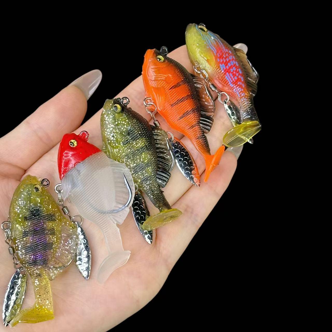 6 stuks zachte kunstaasjes, vo - Fishing Hook Weedless recensie en prijs