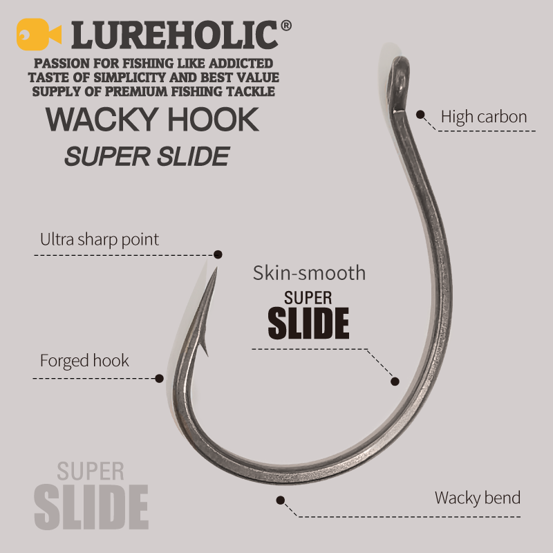 LUREHOLIC PTFE Super Slide Wac - Fishing Hook Circle recensie en prijs