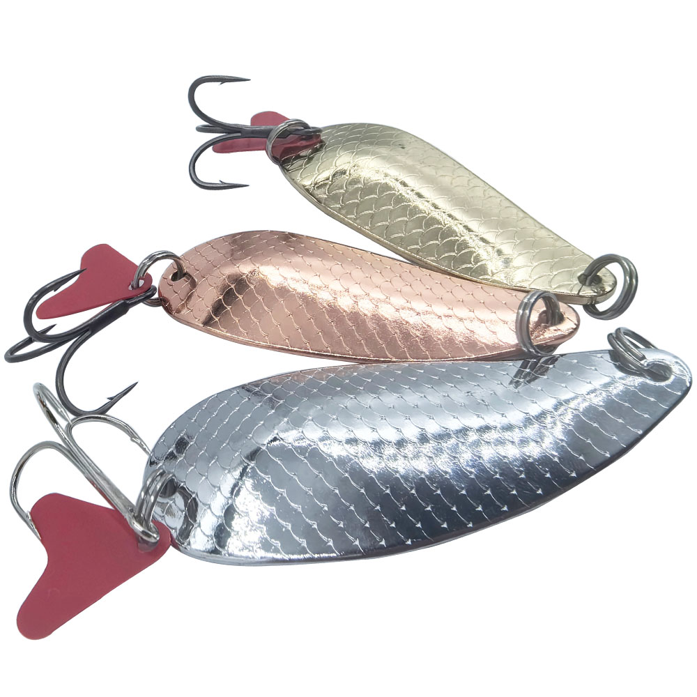 Forelvislepel Aas Zilver Goud  - Fishing Hook Treble recensie en prijs