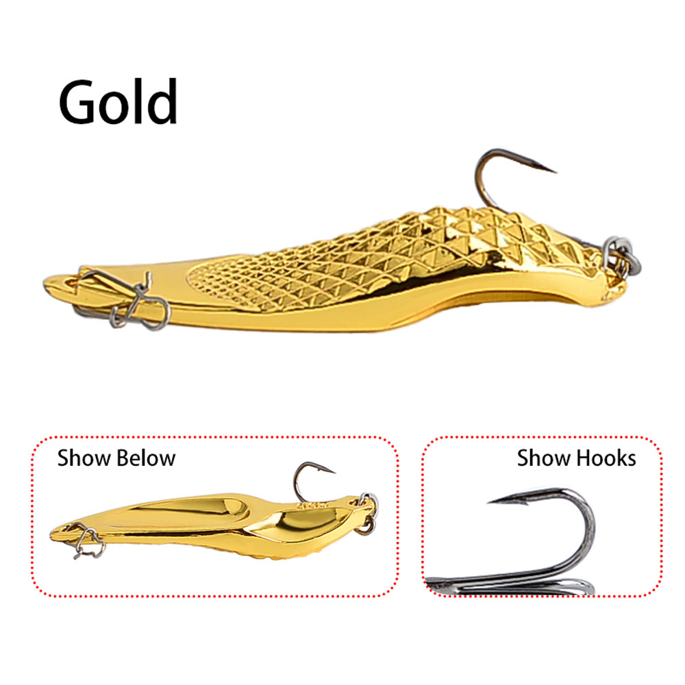 6 STKS Metalen Spinners Lokt m - Fishing Hook Treble recensie en prijs