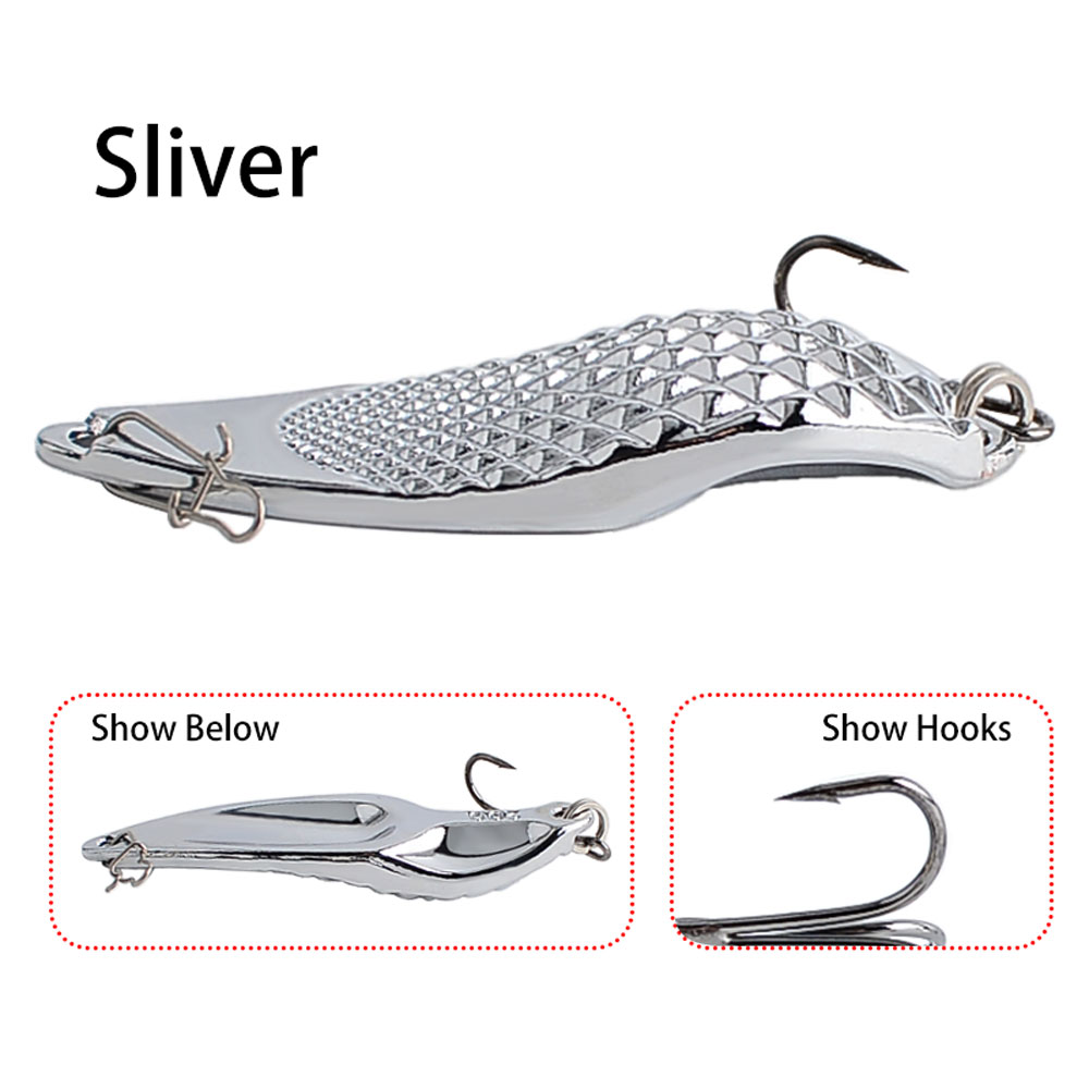 6 STKS Metalen Spinners Lokt m - Fishing Hook Treble recensie en prijs