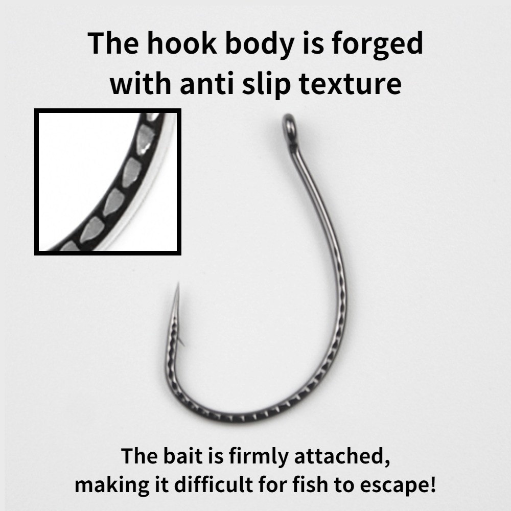 50 Stuks Wacky Haken Koolstofs - Fishing Hook Barbless recensie en prijs