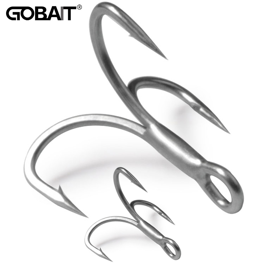 GOBAIT 20 STKS Dreggen 2 # -10 - Fishing Hook Barbless recensie en prijs