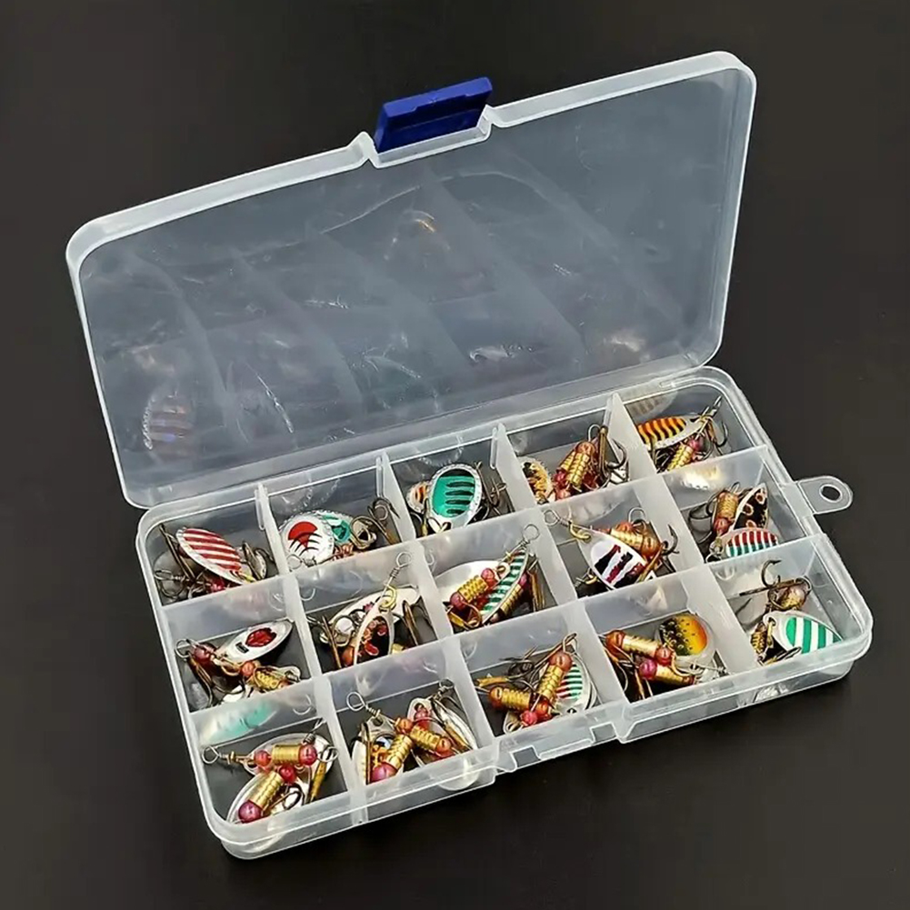 30 Stuks Metalen Lepel Spinner - Fishing Hook Treble recensie en prijs