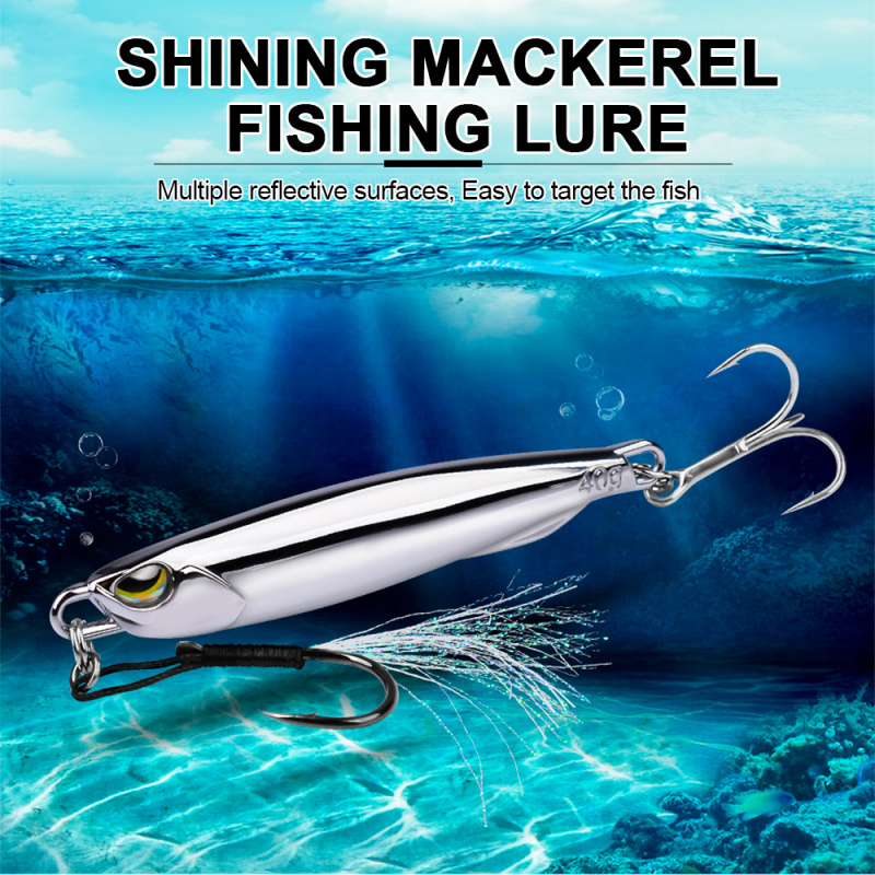 Lure Iron Plate10-80G Metalen  - Fishing Hook Treble recensie en prijs